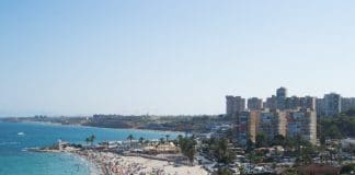 Playa de la Glea en Campoamor