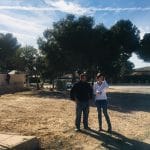 obras en campoamor con Luisa Bone