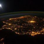 NASA fotografía desde el espacio de España y Campoamor iss030e060478_medium