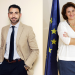 concejales damaso aparicio de playas y maria dolores rocamora de residentes y turismo del ayuntamiento de orihuela