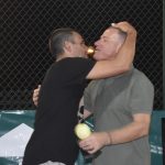 Matthias Moreno y Octavio Santana se dan un beso