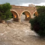 video rambla de campoamor desbordada