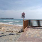 Campoamor playa cerrada por el coronavirus covid-19