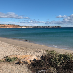 playa de campoamor el día de año nuevo 1 de enero de 2021