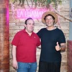 Rafa y Javier dueños del restaurante La Chamana en Campoamor