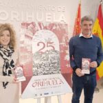 mercado medieval de orihuela con el alcalde y la concejal de festejos fiestaas