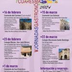 VjornadasGastronomicasCuaresmaMenusSemanaSantaOrihuela16febreroAl22marzo2024