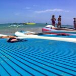 Padel Surf en la playa listos para salir