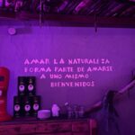 Restaurante La Chamana mensaje bienvenida