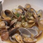 caldero, almejas en restaurante El Pony- dehesa de campoamor