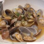 caldero, almejas en restaurante El Pony- dehesa de campoamor