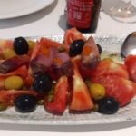 caldero, bonito y tomate en restaurante El Pony- dehesa de campoamor