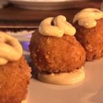 croquetas La Tribu en restaaurante La Chamana en Campoamor