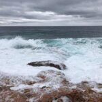 olas, temporal Dehesa de Campoamor