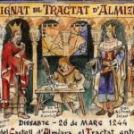 Alfonso X y Jaime I tratado almizra
