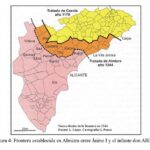 mapa frontera almizra