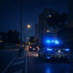 persecución policia en Dehesa de Campoamor