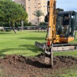 renovacion red de tuberías de los jardines de campoamor