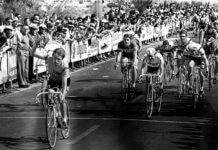 Historia y curiosidades del Puente de la Glea. Parte III. La Vuelta Ciclista a España en Campoamor.