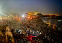 La Playa de la Glea estrenó con éxito su primera Noche de San Juan organizada por la Concejalía de Costas