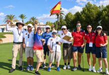 Las Colinas reúne a 62 deportistas en el Campeonato de España de Golf FEDDI